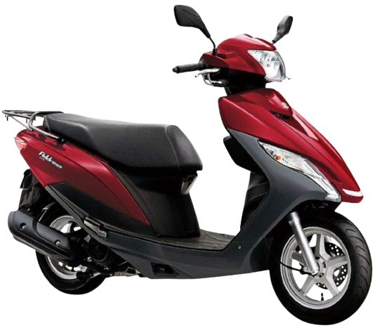 アドレス125【DT11A型 2018~20年】|2018年式 キャンディパトリシアンレッド(フラットシート仕様)
