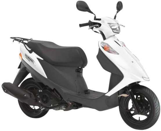 【2009年式】アドレスV125G|パールグラスホワイトNo.2