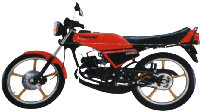 【1981年式 A1】AR80|ファイアクラッカーレッド