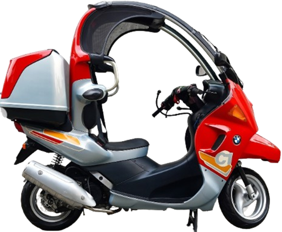 BMW C1 125 【2000~2002年】|2002年 レッド・シルバー