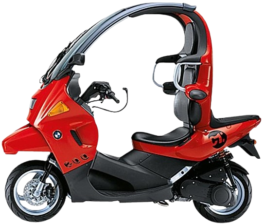 BMW C1 200 【2000~2002年】|2000年 レッド
