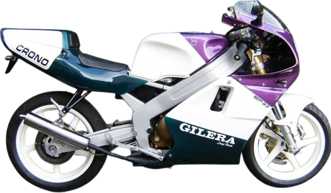 Gilera クロノ125【1989~93年】|ホワイト・パープル 1992年