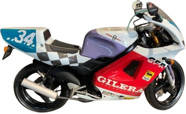 Gilera クロノ125【1989~93年】|レッド・ホワイト 1993年