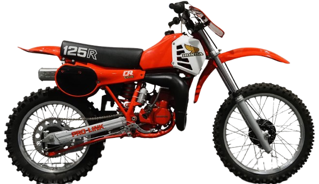 【1979～92年型】CR125R｜レッド　1981年