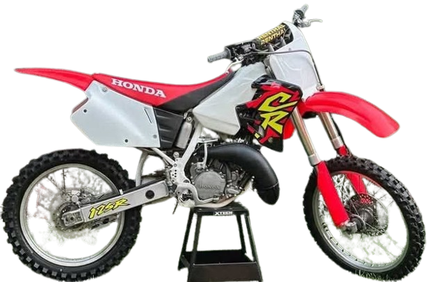 【1993～99年型】CR125R｜レッド・ホワイト　1996年