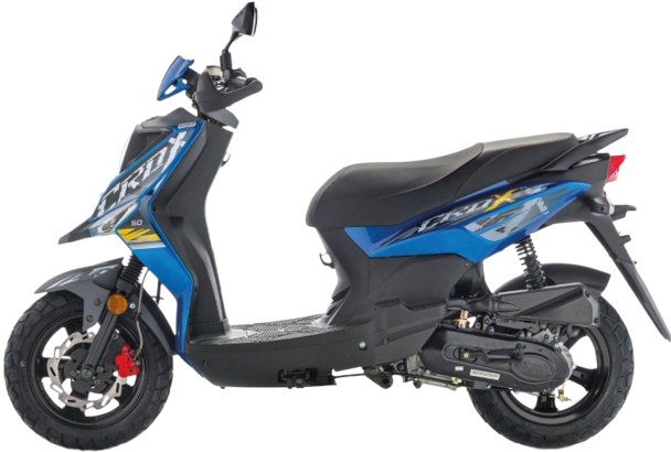 SYM CROX50【2016～】｜ブルー：2026年