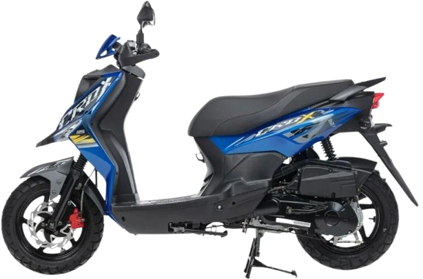 【2017年式】SYM CROX125|ブルー