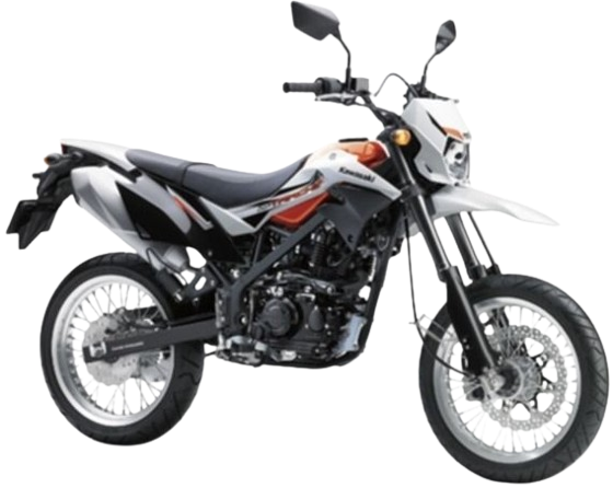 【2017年式】D-Tracker 150｜ホワイト・レッド