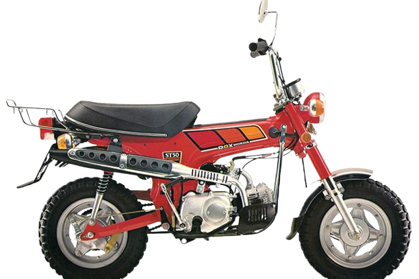 【1976年式】ダックス ST70-VI/VII