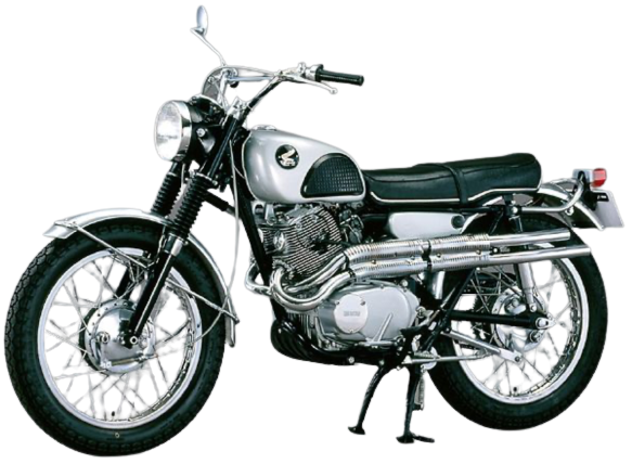 【1962年】ドリーム CL72スクランブラー