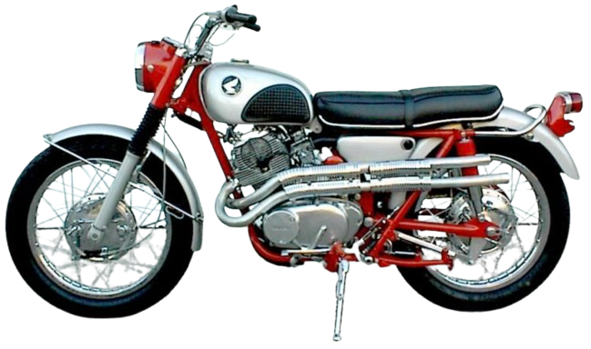 【1966年】ドリーム CL72スクランブラー