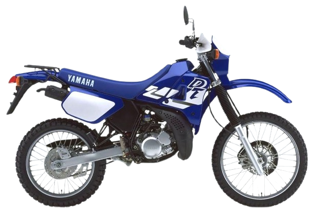 【1997~99年式】DT125R|ディープパープリッシュブルーメタリックC