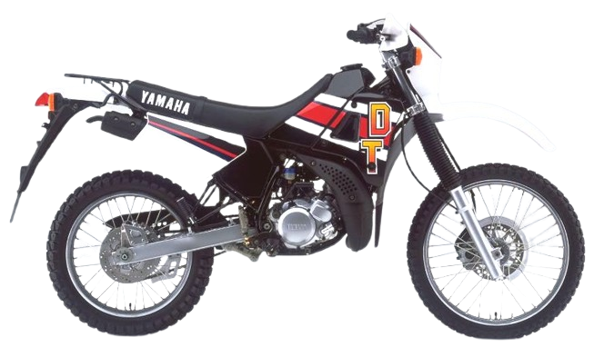 【1997~99年式】DT125R|ヤマハブラック
