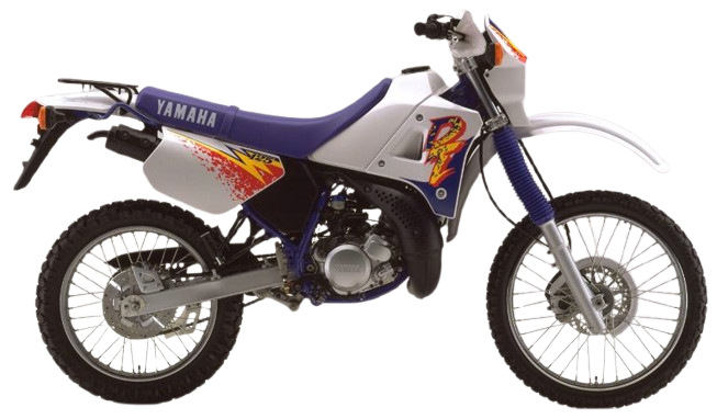 DT125R【3FW型 1988~97年式】|1993年式 パープリッシュホワイトソリッド1