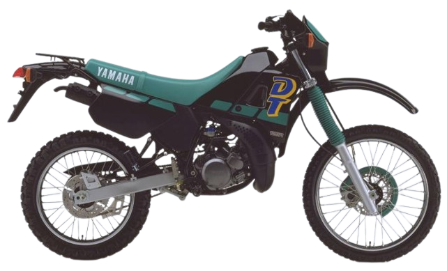 DT125R【3FW型 1988~97年式】|1997~99年式 ファラオグリーン