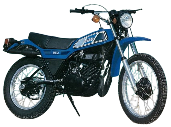 DT250M【1N6型 1977~78年式】|スカイブルー
