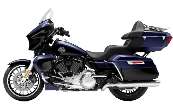 FLHXL ストリートグライド リミテッド【2026～現行｜M8 117】｜パープルアビス/ビビッドブラック（Chrome Trim）