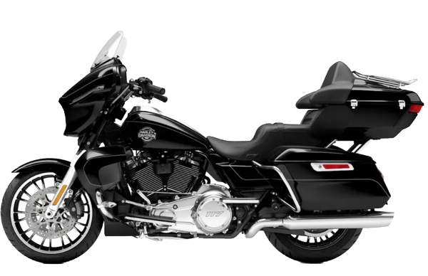 FLHXL ストリートグライド リミテッド【2026～現行｜M8 117】｜ビビッドブラック（Chrome Trim）