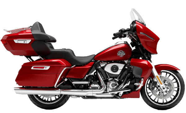 FLHXL ストリートグライド リミテッド【2026～現行｜M8 117】｜ブリリアントレッド（Chrome Trim）
