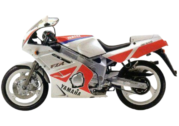 FZR600【1989~99年式】|ホワイト/レッド(1991年モデル)