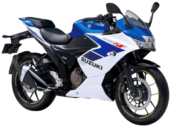 【2025年式】ジクサーSF250|トリトンブルーメタリック/パールグレッシャーホワイト