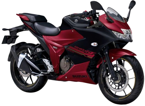 【2025年式】ジクサーSF250|マットボルドーレッドメタリック/マットブラックメタリックNo.2