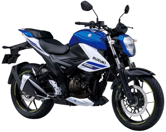 【2025年式】ジクサー250|トリトンブルーメタリック/パールグレッシャーホワイト