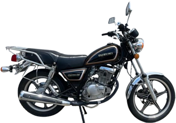 【2014～16年式】GN125-2F｜ブラック・ゴールド