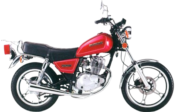 【2010~13年式】GN125H|レッド