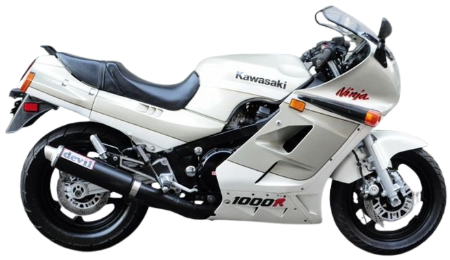GPZ1000RX (NINJA 1000R)【1986~88年】|1988年式 パールアルパインホワイト×ゴールド
