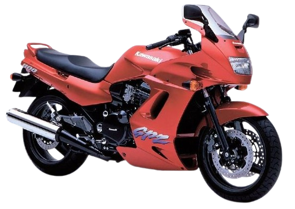 GPZ1100【水冷|1995~99年式】|1996年式 キャンディパーシモンレッド