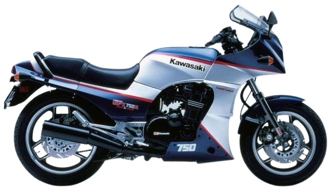 【1985年式】GPZ750R｜ルミナスポラリスブルー×ギャラクシーシルバー