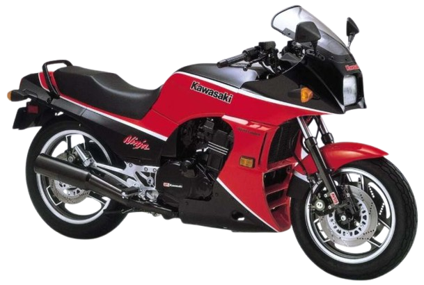 【1985年式 A2】GPZ900R(Ninja)｜エボニー×ファイアークラッカーレッド（北米仕様）