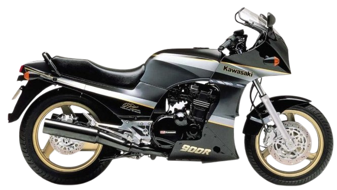 【1991年式 A8】GPZ900R(Ninja)｜エボニー×パールコスミックグレー（欧州仕様）