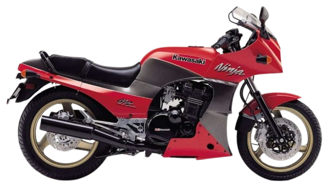 【1992年式 A9】GPZ900R(Ninja)｜ファイアークラッカーレッド×メタリックグレーストーン（日本仕様）