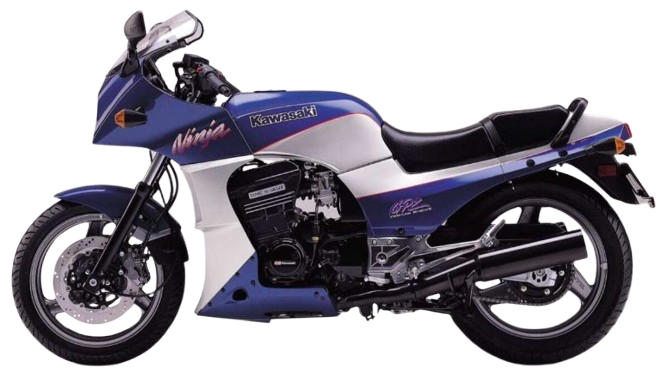 【1993年式 A10】GPZ900R(Ninja)｜ルミナスポラリスブルー×ギャラクシーシルバー（日本仕様）