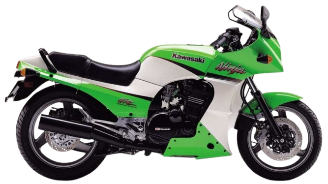 【1998年式 A11】GPZ900R(Ninja)｜ライムグリーン×パールアルペンホワイト（日本仕様）