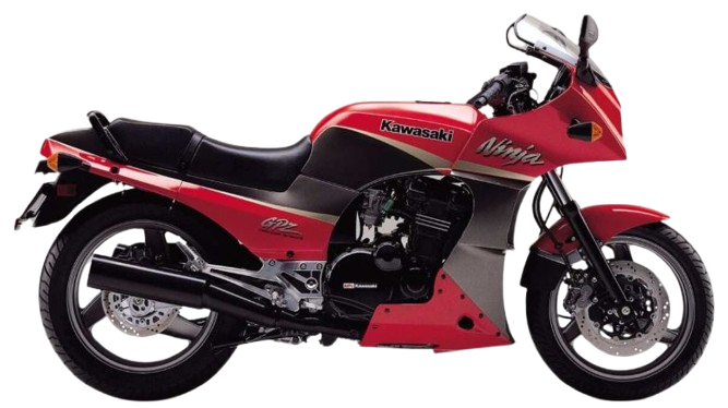 【1998年式 A11】GPZ900R(Ninja)｜ファイアークラッカーレッド×メタリックグレーストーン（日本仕様）