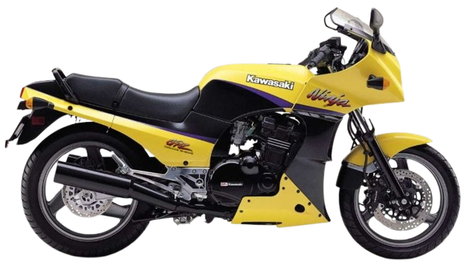 【2000年式 A13】GPZ900R(Ninja)｜パールクロームイエロー×ブラックパール（マレーシア仕様）