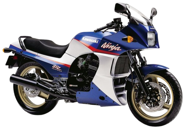 GPZ900R(Ninja) 【1984～2003年】｜2003年式 ルミナスポラリスブルー×ギャラクシーシルバー（マレーシア仕様）