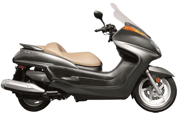 グランドマジェスティ400 【逆車 欧州仕様】|ガンメタ