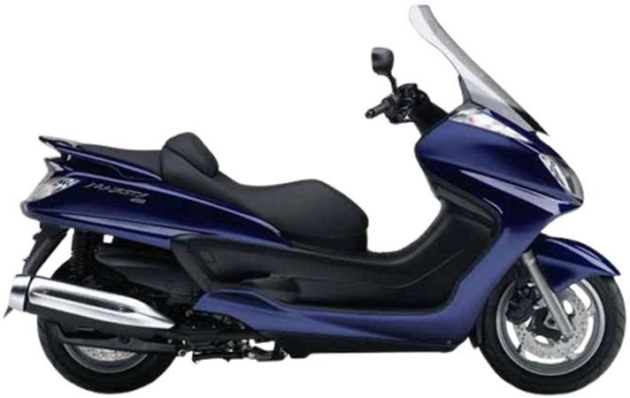 グランドマジェスティ400 【逆車 欧州仕様】|ブルー
