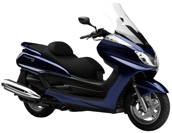 グランドマジェスティ400【2005～11年】｜2006年式 ダークパープリッシュブルーメタリックL