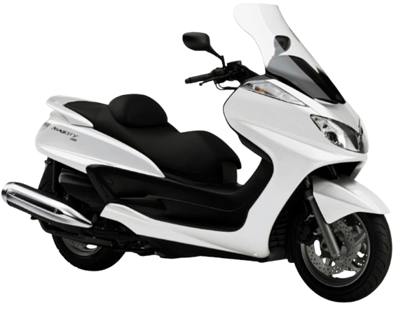 グランドマジェスティ400【SH04J｜2005～07年式】｜2005年式 グリニッシュホワイトカクテル1