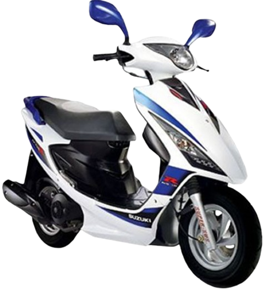 【2011~2014年式】GSR125|ホワイト・ブルー