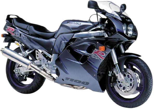 GSX-R1100【1986～98年】｜1993年式 ライトパープルメタリック/メタリックプラチナラベンダー