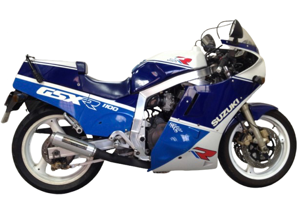 GSX-R1100【GU74｜1986～88年式】｜1988年式 パールクールホワイト/マーブルパーセクブルー