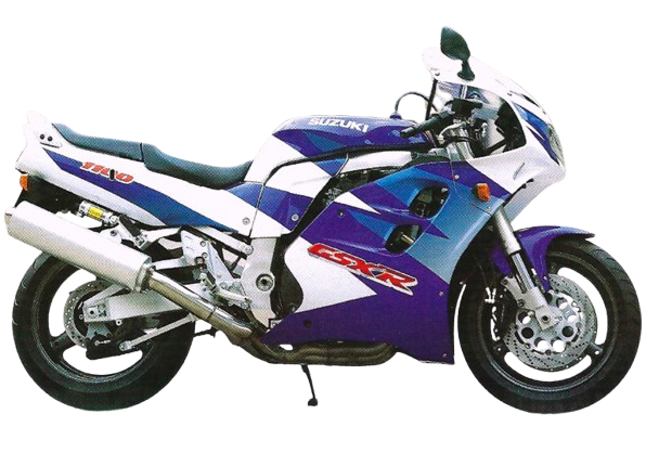 【1997年式】GSX-R1100｜ホワイト/ブルー/パープル