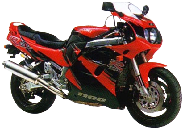 GSX-R1100【GU75｜1993～98年式】｜1993年式 パールノベルティブラック/ローグレッドNo.2