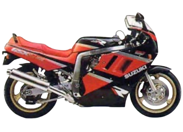 GSX-R1100【GV73｜1989～92年式】｜1989年式 パールノベルティブラック/マーブルイタリアンレッド
